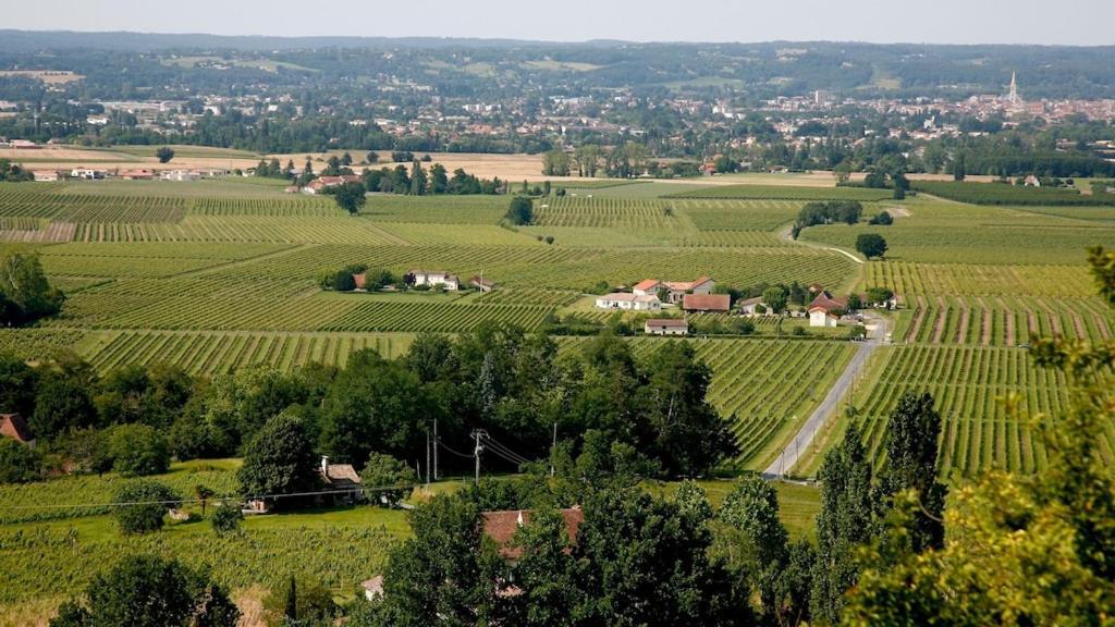Maison Monbazillac Avec Piscine 2-4 Pax Bagian luar foto
